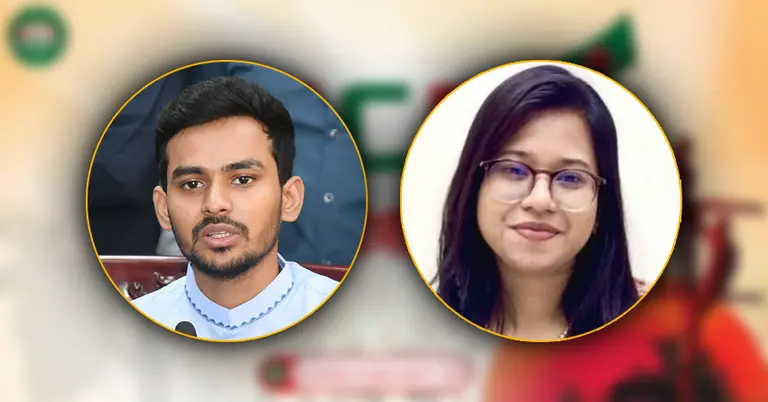 আসিফ মাহমুদ ও মনিরা শারমিন